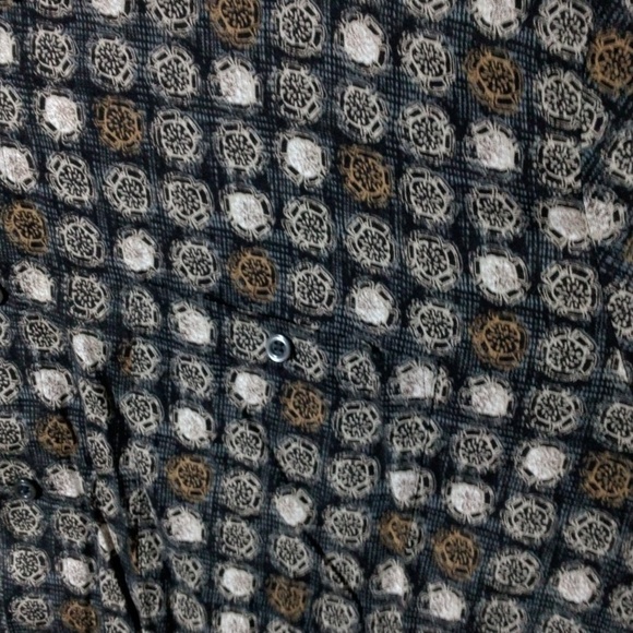 Vintage career club 2X short sleeve casual button down shirt with pocket - Picture 2 of 6